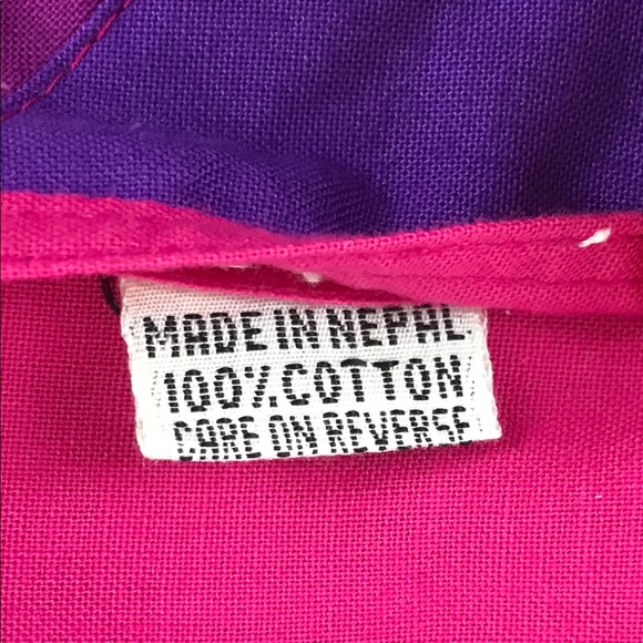 SOLD vintage 80s 90s color block reversible jacket - Picture 6 of 8